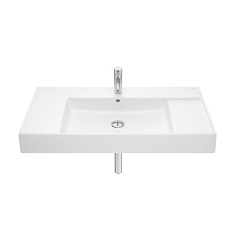 Inspira Lavabo Roca, A32752A000 1000 x 490 x 120 1 trou perçé, 2 trous préperçés
