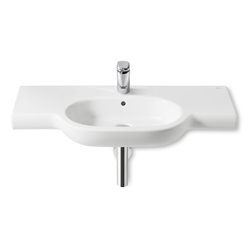 Meridian-N Lavabo Roca, A32724B000 1000 x 460 x 150 1 trou perçé, 2 trous préperçés