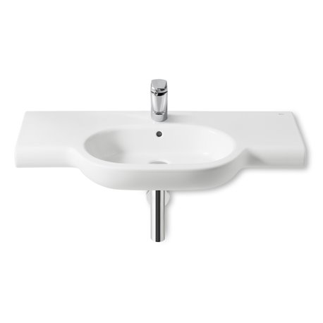Meridian-N Lavabo Roca, A32724B000 1000 x 460 x 150 1 trou perçé, 2 trous préperçés