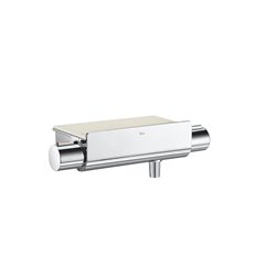 T-2000 Mitigeur thermostatique A5A2A88C00 avec tablette en verre trempé, pour douche