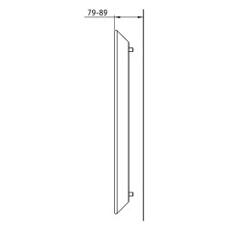 Radiateur fluide caloporteur Karena TSVH-GF 900 Watts - Réf : TSVH-180-050/GF