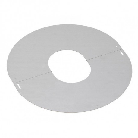 Plaque de propreté PGI PPI0/10100PGI pour pente 0-10° Ø 100/150 mm 37100425/9999