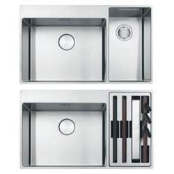 Box Center - Slimtop BWX220-54-27 660792 Inox petite cuve à droite