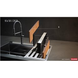 Box Center - Slimtop BWX220-54-27 661010 Inox petite cuve à gauche