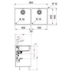 Maris Inox MRX120-40-40 566032 Vidage manuel