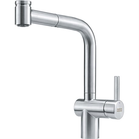 Atlas Neo 444934 Mitigeur à douchette double-jets Inox Atlas Neo 444934 Mitigeur à douchette double-jets Inox