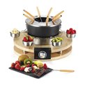 Service à fondue 8 personnes KCWOODFOND8