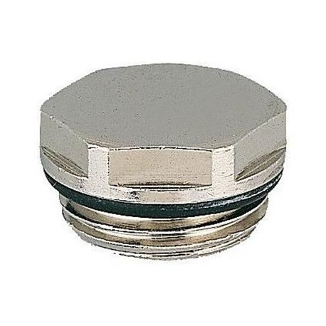 Ensemble bouchon plein + bouchon purgeur C89090009 Ø1/2''