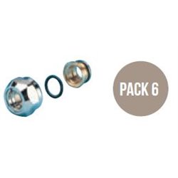 Pack n°6 raccord système breveté pour tube cuivre C89091669 12/14