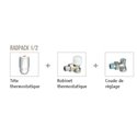 Radpack 1 robinetterie pour tout radiateur C89091603