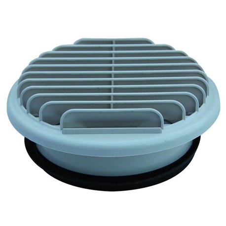 Entrée/sortie d'air murale PVC 900373 Ø160 mm