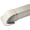 Sortie de mur coudée 0809CM Ivoire 80X60