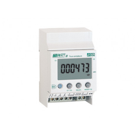 Indicateur de consommation TWATT 30 90 A / 230 Volts