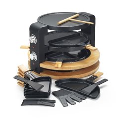 Raclette / Grill / Crêpes 8/10 personnes KCWOOD8SUPER 1500 W bois