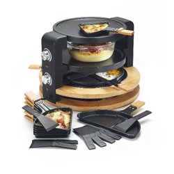 Raclette / Grill / Crêpes 8/10 personnes KCWOOD8SUPER 1500 W bois