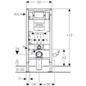 Bâti-support Geberit, 111.065.00.1