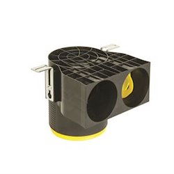 Manchette courte 2x75/Ø125 mm 11091996