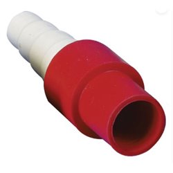 Raccord rigide souple 1705680 Rouge 18 mm