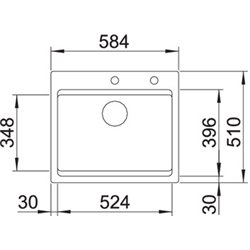 Etagon 6 525156, Blanc Cristal
