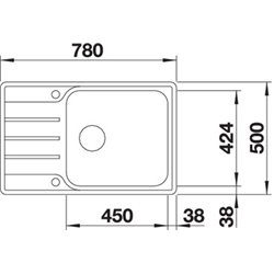 Lemis XL 6S-IF 525110, 780x500 mm Automatique