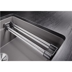 Lot de 2 rails Etagon 234164, Inox