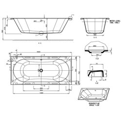 Verde, R45 160 Litres A encastrer