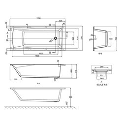Sustain R6 193 Litres A encastrer