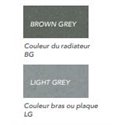Sanaga eau chaude SA51260CBGLG Brown grey, light grey 1167 Watts