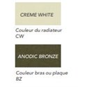 Sanaga électrique  SAG50860EGCWBZ Creme white, anodic bronze 750 Watts