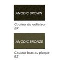 Sanaga électrique  SAG50860EGBRBZ Anodic brown, anodic bronze 750 Watts