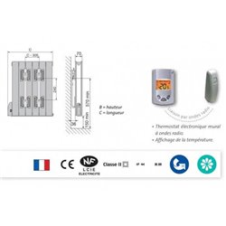 Tamari Horizontal 3634005C 1500 Watts couleur