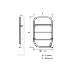 Nila 3825089 80 Watts Blanc