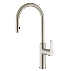 Capitole 2 860102 douchette extractible 1 jet nickel satiné