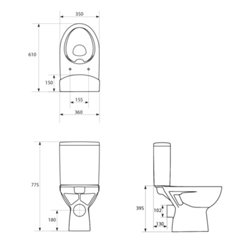 Ancoswing 687876 réservoir 3/6 L frein de chute