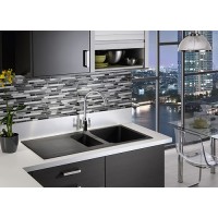 Evier Orion Tectonite OID 651 Carbone 009205