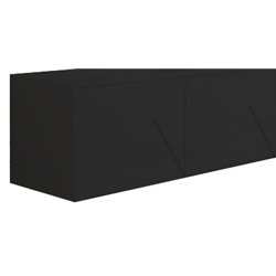 Ancodesign 1058702 caisson suspendu 4 tiroirs Noir mat