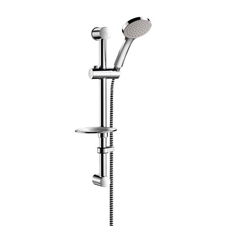 PORTE SAVON CHROME POUR BARRE DE DOUCHE 18 OU 20 OU 25MM