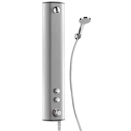 Panneau de douche Securitherm 792330 temporisé, alimentation cachée par flexibles Panneau de douche Securitherm 792330 temporisé, alimentation cachée par flexibles