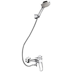 Ensemble de douche 2539EPHYG à équilibrage de pression , autovidable, raccords stop/check