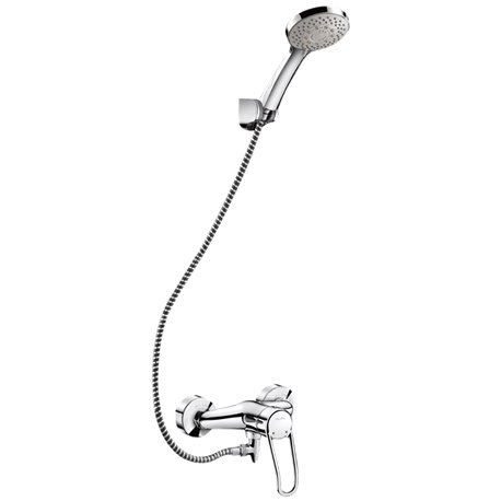 Ensemble de douche 2539EPHYG à équilibrage de pression , autovidable, raccords stop/check