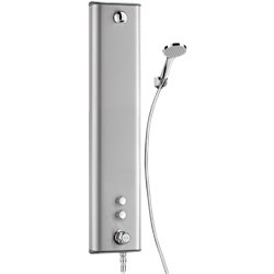 Panneau de douche Securitherm 792344 non temporisé, alimentation haute par robinet d'arrêt droit
