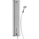 Panneau de douche Securitherm 792344 non temporisé, alimentation haute par robinet d'arrêt droit