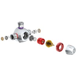 Mitigeur centralisé d'eau mitigée 731002 55 M3/4''