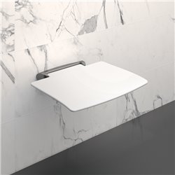 Siège de douche rabattable amovible 511920C anthracite métallisé
