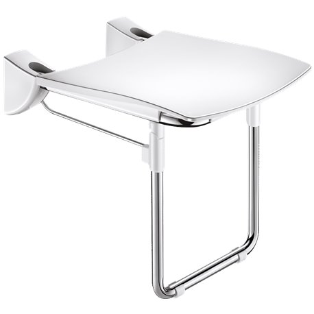 Siège avec pied seul 510430 inox poli brillant UltraPolish
