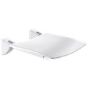 Siège seul 510420N inox époxy blanc