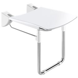 Siège avec pied seul 510430S inox poli satiné UltraSatin