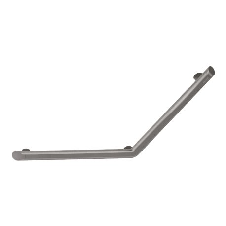 Barre d'appui coudée à 135° 511982C 400x400 mm anthracite métallisé