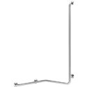 Barre de douche d'angle et d'équerre 5100GS UltraSatin à gauche