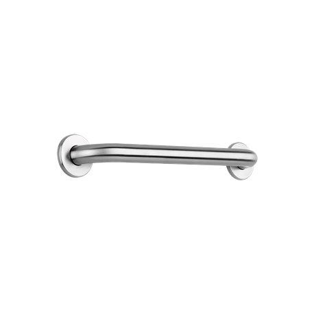 Barre d'appui droite Basic satiné 350504S 400 mm  